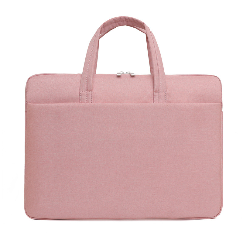 logo laptop bag men and women simple business briefcase Apple liner bag portable shoulder bag