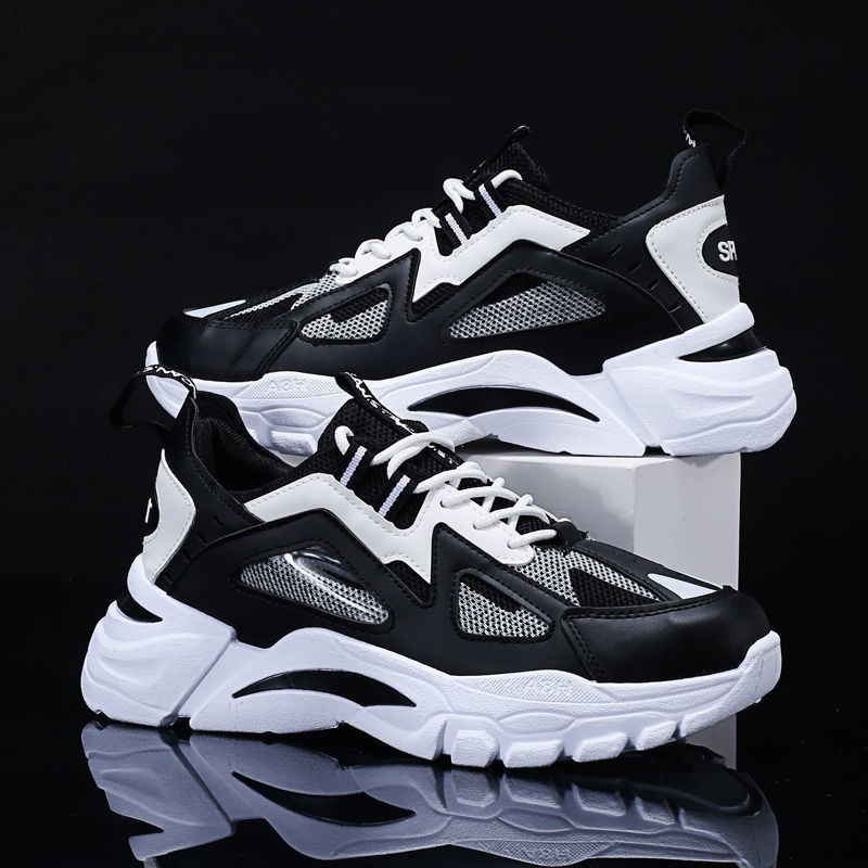 Autumn New breathable sneakers men's dad shoes men's Korean-style trendy casual shoes sneakers cross-border shoes