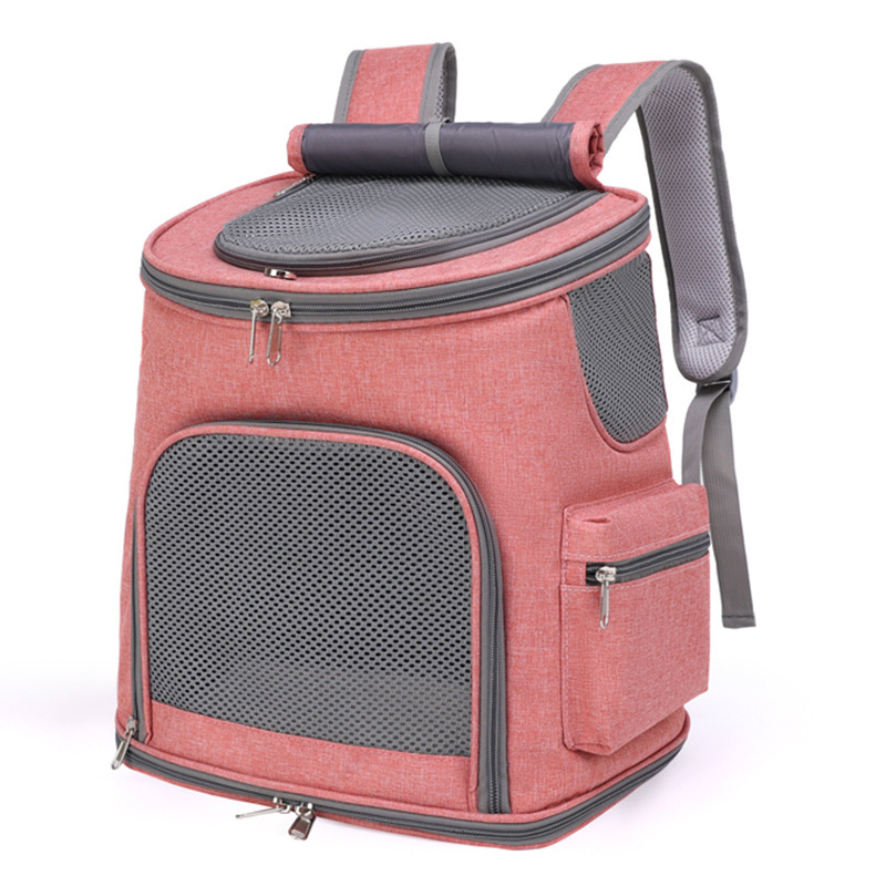 New Cat backpack portable foldable breathable pet diaper bag dogs and cats takeaway bag backpack cat bag large capacity