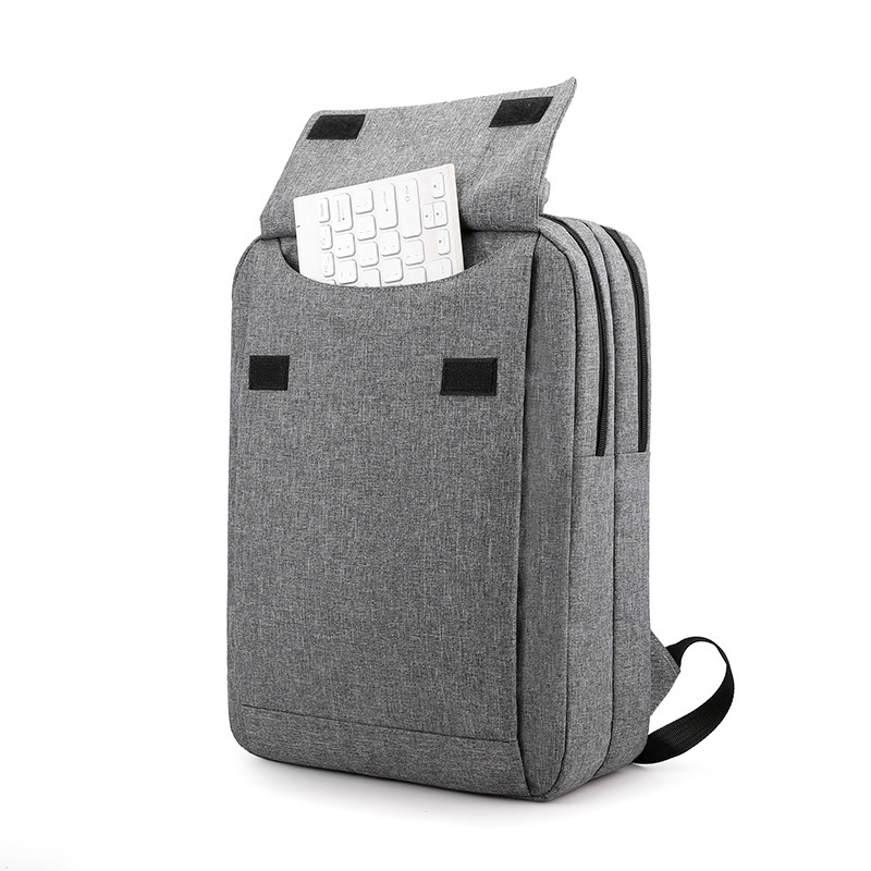 Business computer backpack men's aluminum alloy handle student schoolbag travel notebook bag