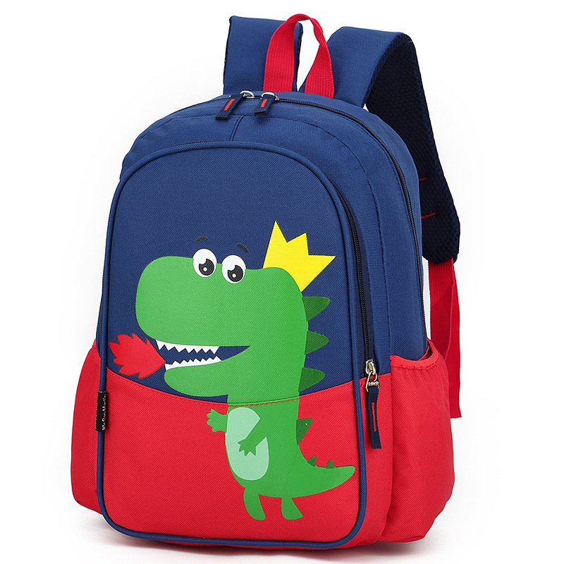 Cross-border children's schoolbag new grade 1-3 schoolbag fashion printing lightweight backpack cartoon dinosaur backpack