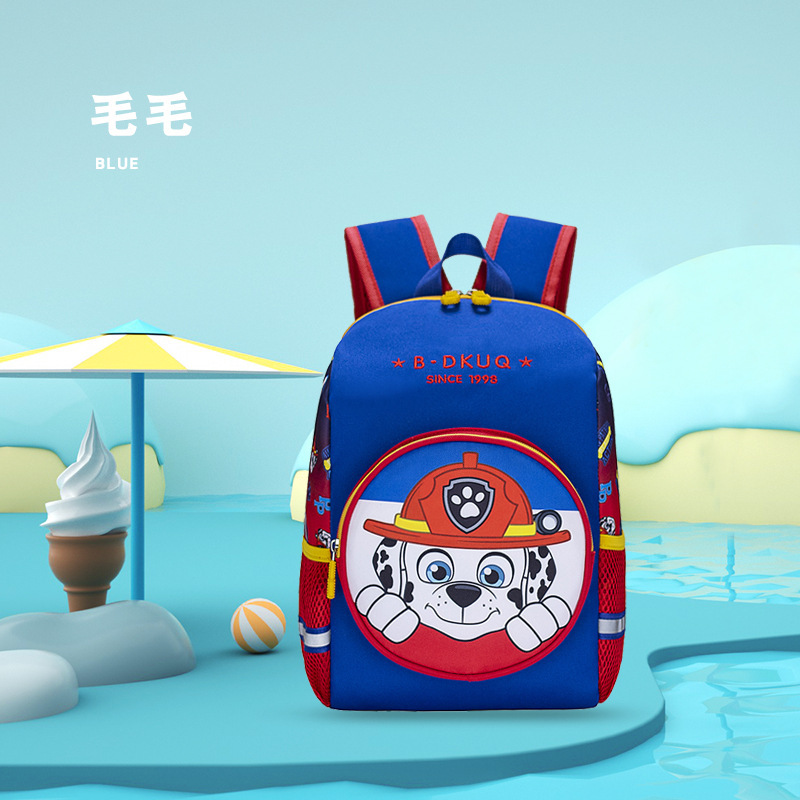 Factory wholesale Primary School schoolbag male and female anime cartoon backpack lightweight burden alleviation children's backpack printed logo