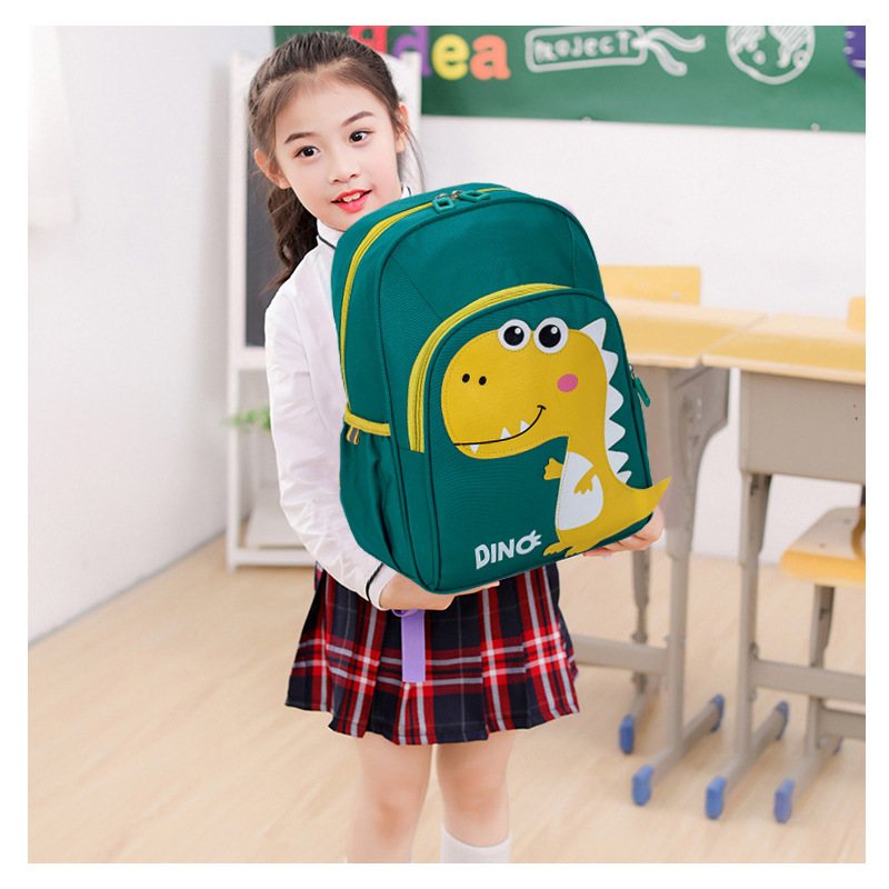 In stock wholesale new baby's backpack kindergarten big class boys girls' schoolbags Grade 1-2 cartoon backpack