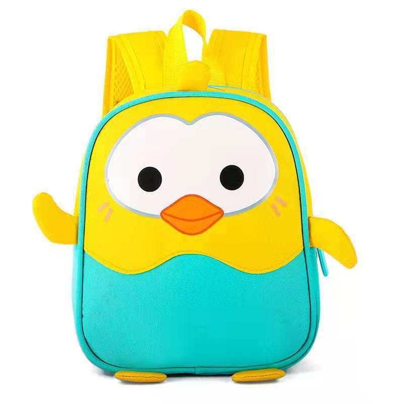 New kindergarten backpack cartoon cute little penguin schoolbag Oxford cloth baby's backpack one piece dropshipping