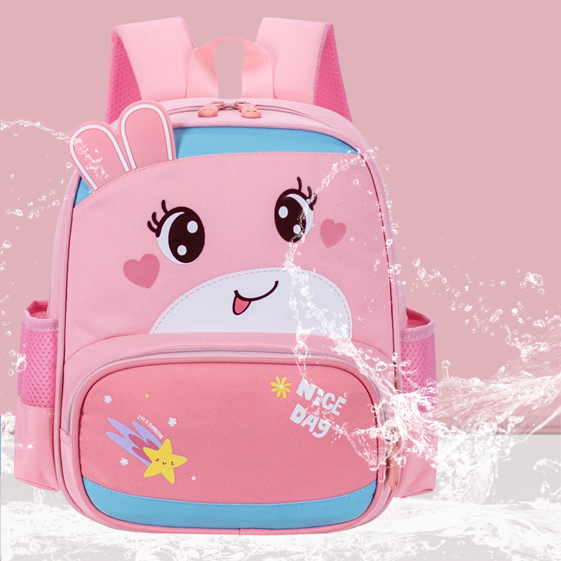 School season new junior schoolbag cartoon cute small animal children backpack lightweight oxford cloth backpack