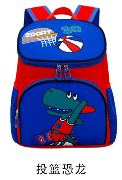 School season new cartoon cute children backpack kindergarten student schoolbag printing printed logo