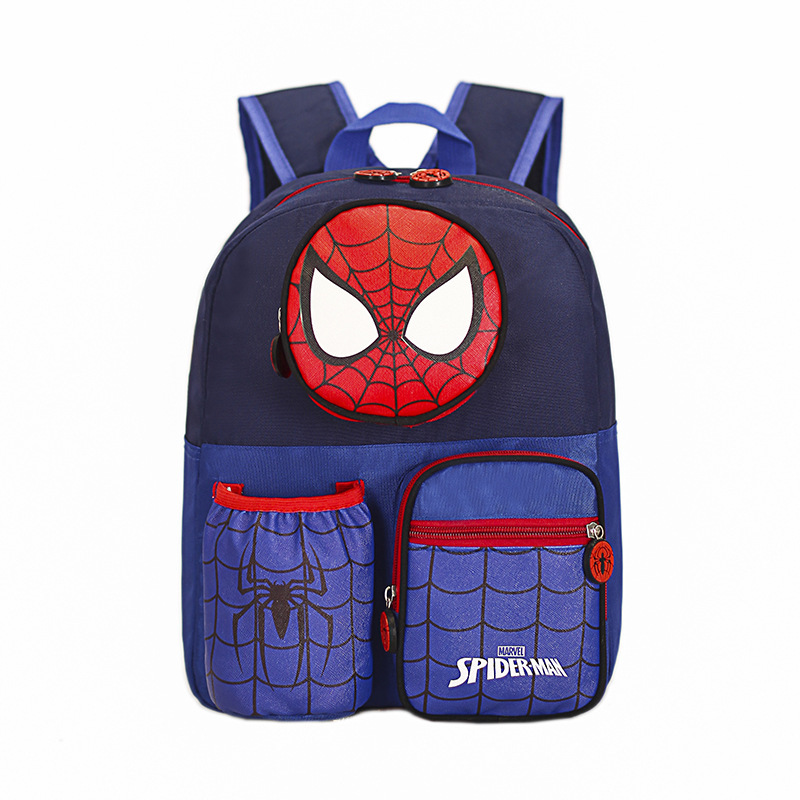 Boys and Girls schoolbag new cartoon animation boys backpack princess backpack a variety of patterns schoolbag fashion