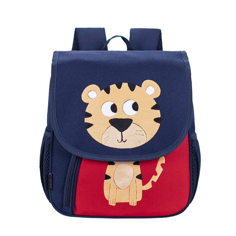 New Cute kindergarten Oxford cloth backpack various cartoon small animal children backpack lightweight trendy bags