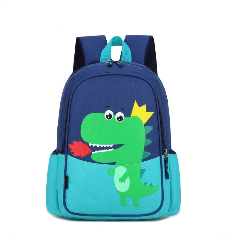 Cross-border children's schoolbag new grade 1-3 schoolbag fashion printing lightweight backpack cartoon dinosaur backpack