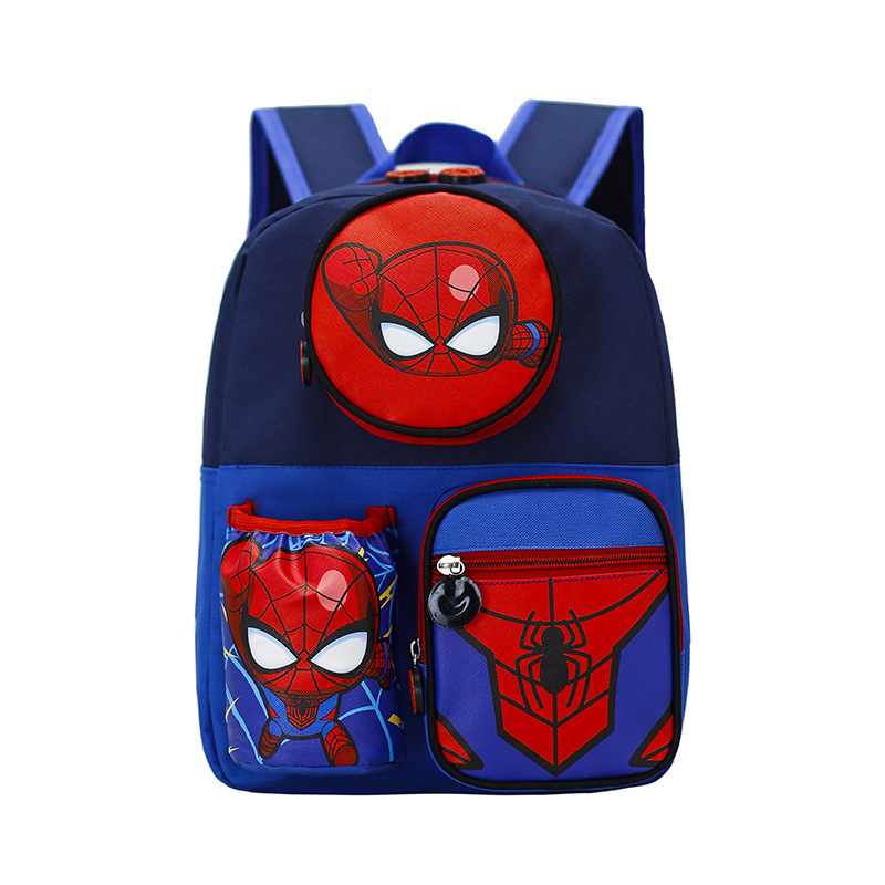 Boys and Girls schoolbag new cartoon animation boys backpack princess backpack a variety of patterns schoolbag fashion