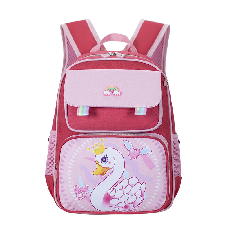 Primary school schoolbag female first and second grade kindergarten large Class Cartoon contrast color Campus new boys backpack