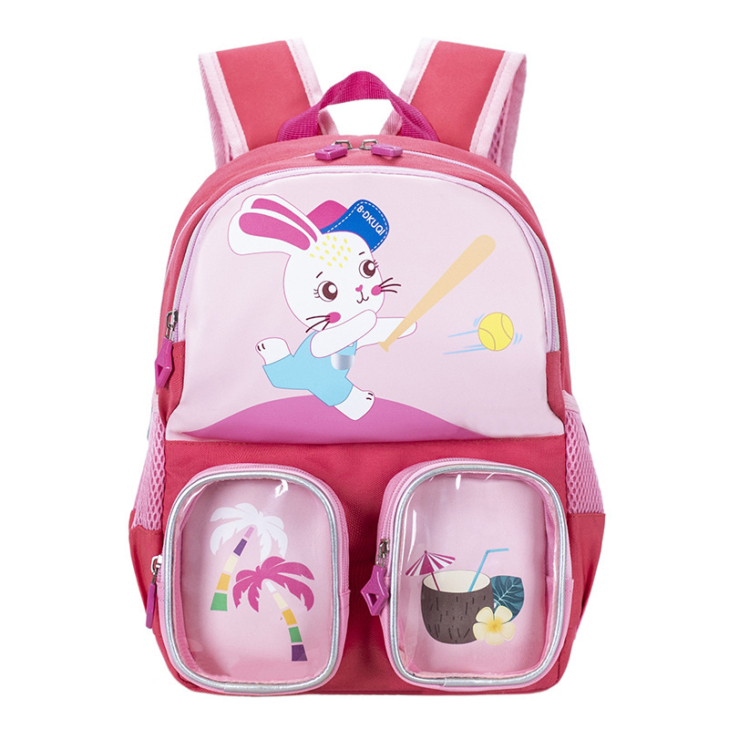 Cross-border new arrival children's schoolbag Cute kindergarten middle and large class backpack baby cartoon backpack wholesale