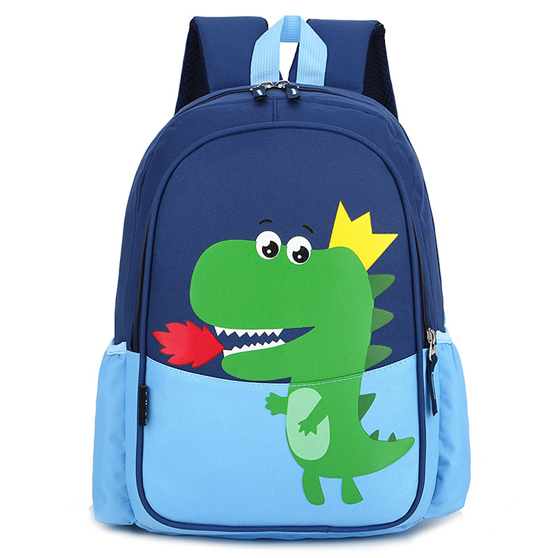 Cross-border children's schoolbag new grade 1-3 schoolbag fashion printing lightweight backpack cartoon dinosaur backpack