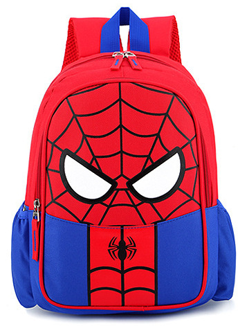 Children's schoolbag new cartoon kindergarten backpack cute baby's school bag men's spider backpack wholesale
