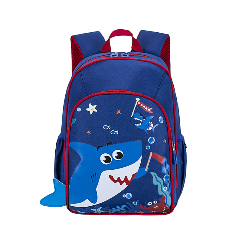 Cartoon boys children's schoolbag burden alleviation backpack girls Grade 1-3 schoolbag wholesale dinosaur bunny backpack