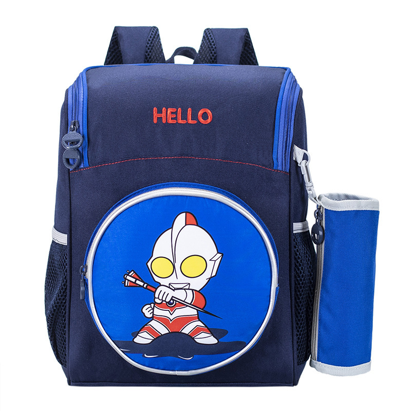 Schoolbag new children's backpack cartoon cute offload backpack kindergarten middle and large class cute funny schoolbag wholesale