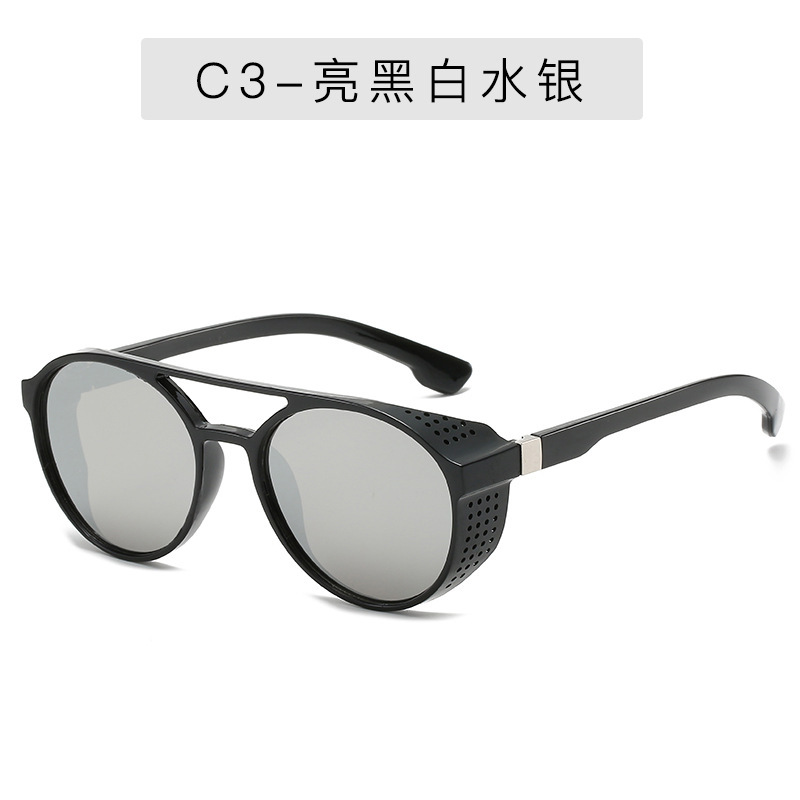New PC frame steam punk sunglasses men's European and American fashion sunglasses cross-border AliExpress glasses