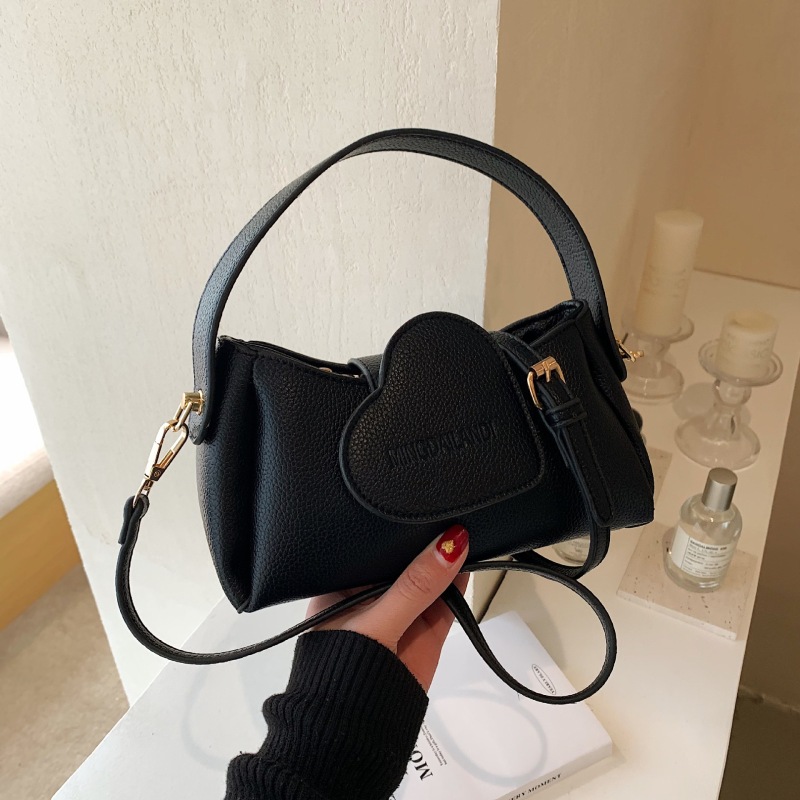 Love small square bag Spring/Summer New bags women's niche design crossbody shoulder bag western style portable women's bag