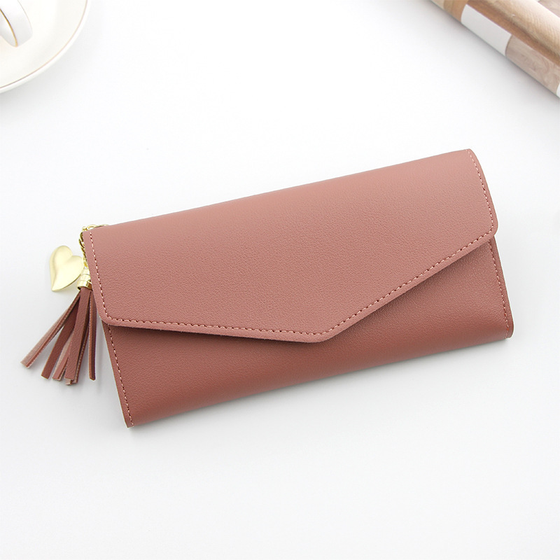 New Ladies' Purse long student wallet fashion women's handbag multi-functional multiple card slots wallet female