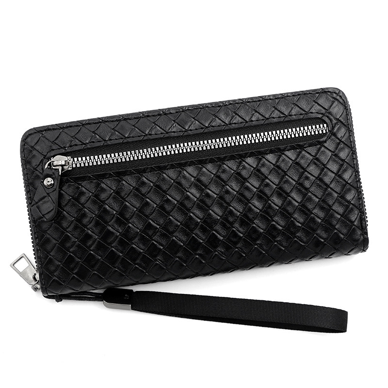 New Korean style women's long wallet, large capacity, multiple card slots document package coin pocket women's clutch