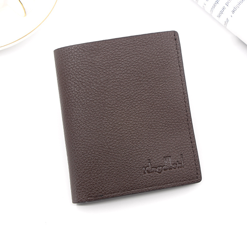 MenBense factory direct supply men's short wallet running rivers and lakes stall supply Young Men's vertical wallet