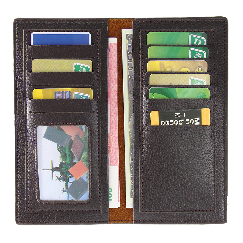 MenBense new men's wallet long large capacity multi-functional fashion leisure wallet factory direct supply