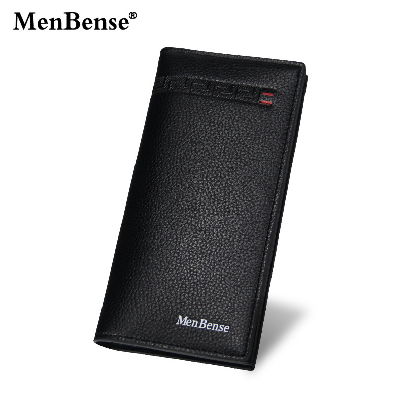 MenBense new men's wallet long fashion casual men's clutch large capacity multi card slots wallet