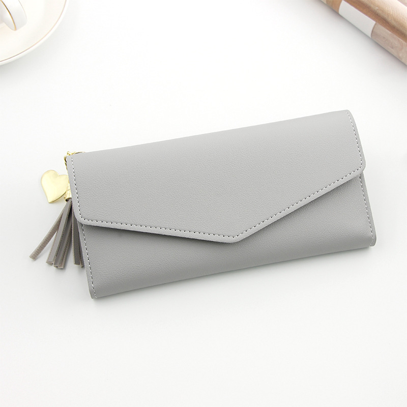 New Ladies' Purse long student wallet fashion women's handbag multi-functional multiple card slots wallet female