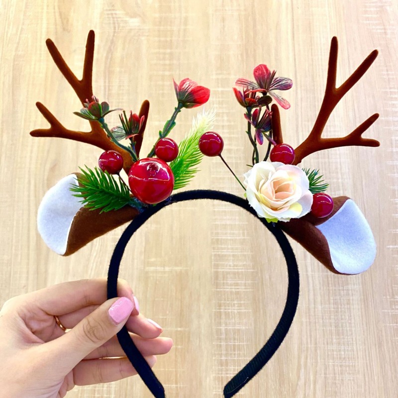 Christmas Carnival creative headdress antler hairband elk headband party creative props children's gift headband