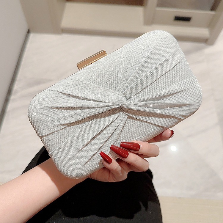 Cross-border European and American ladies dinner bag elegant clutch evening bag dress garment bag cross design banquet wallet female