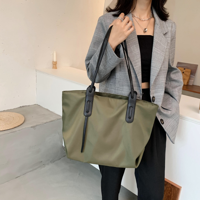 Autumn new large capacity Women's bag New Korean style fashion and all-match shoulder portable tote bag