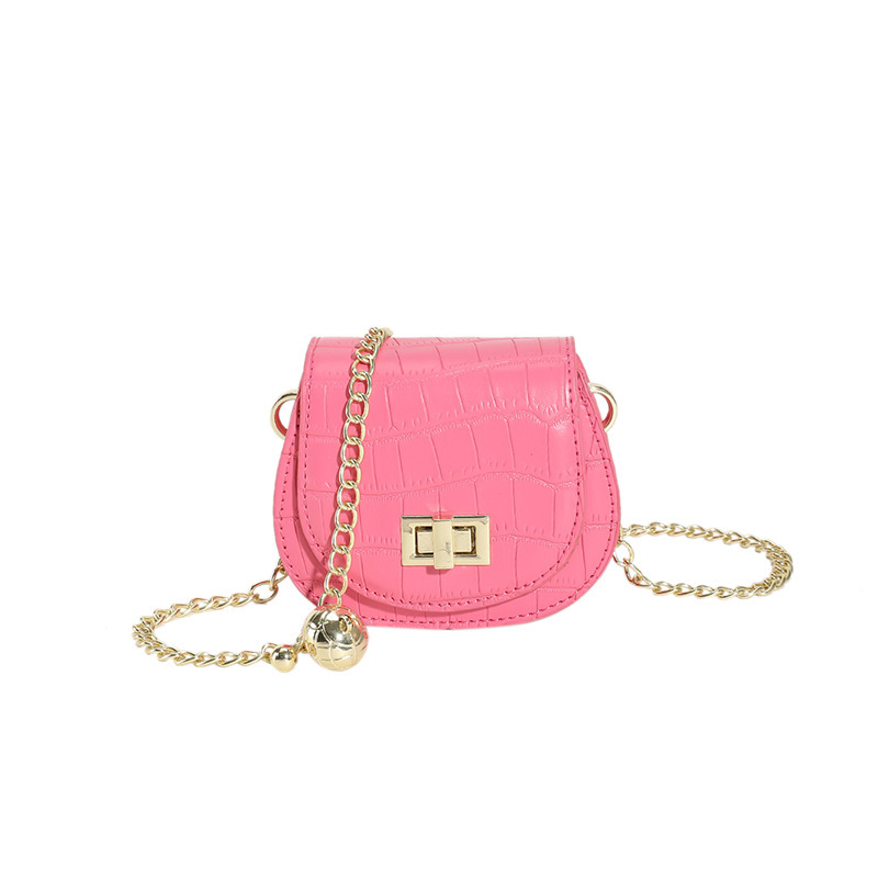 Summer mini bag women's new fashion casual women's bag simple and popular chain messenger bag small square bag