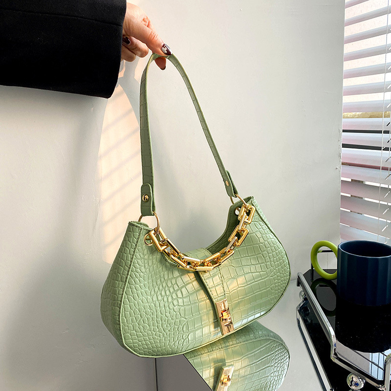 Bag female new shoulder bag Korean fashion handbag personal leisure design underarm bag trendy women's bags