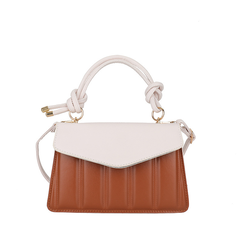Color matching fashion handbags new casual simple crossbody bag shoulder small square bag casual handbag