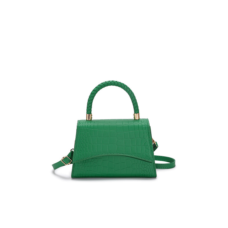Western style handbags women's early autumn New temperament pure color shoulder bag casual retro crossbody small square bag