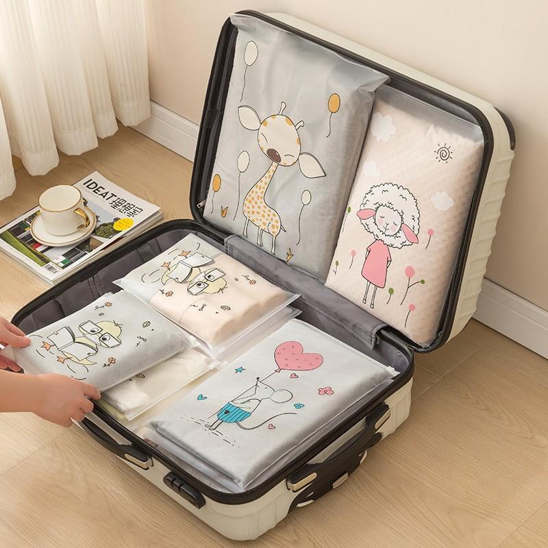 Travel buggy bag underwear underwear packing bags baby clothes envelope bag waterproof transparent clothes finishing maternity package