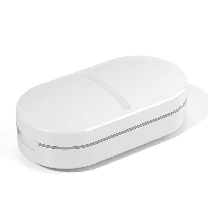 Mini Multi-function portable pill cutter medicine device one minute 2 precision dispenser with grid v fixed medicine storage box
