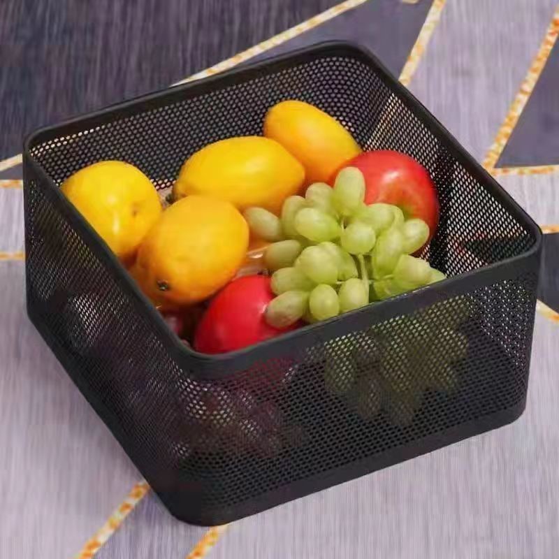 Kitchen vegetable draining sink fruit floor Square vegetable basket rotatable multi-layer corner shelf with pulley