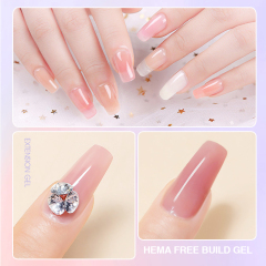 Gel Nail Art Hema Free Hard Gel Extensions