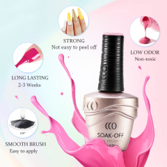 CCO Gel Nail Polish Manicure Gel Color 120 shades -15ML