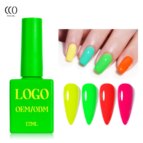 Private Label UV Easy Soak-off Gel Nail Polish Neon Gel