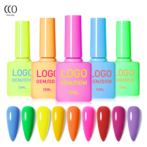 Private Label UV Easy Soak-off Gel Nail Polish Neon Gel