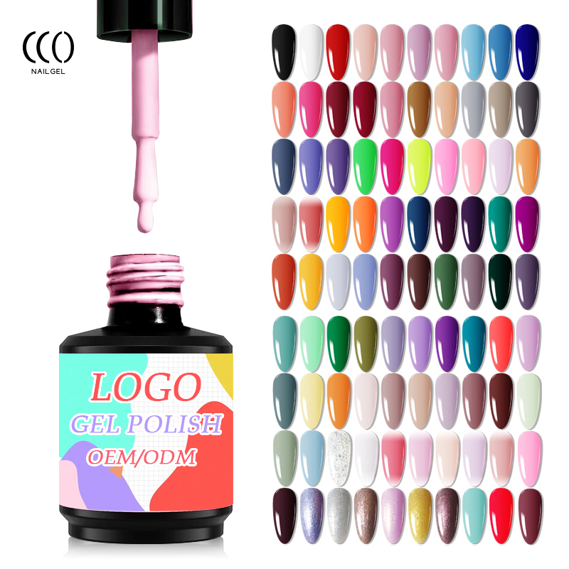 Private Label Soak Off Nail Color Gel Polish Highly Pigmented