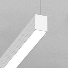 Suspended - Seamless continuous runs or custom pattern in dry ceiling or T-grid ceiling