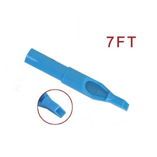 7FT- 250pcs Blue Disposable Tattoo Nozzle Tips for Needles