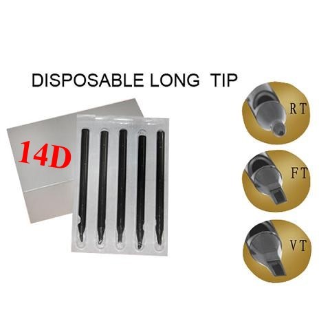 14DT Disposable Long Tips 108MM BOX OF 50