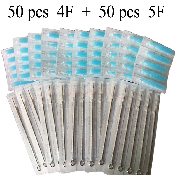 4F Tattoo needles+5F Disposable blueTips