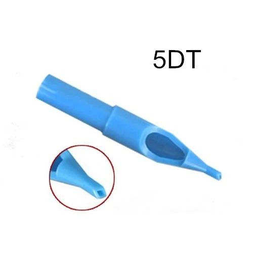 5D- 250pcs Blue Disposable Tattoo Nozzle Tips for Needles