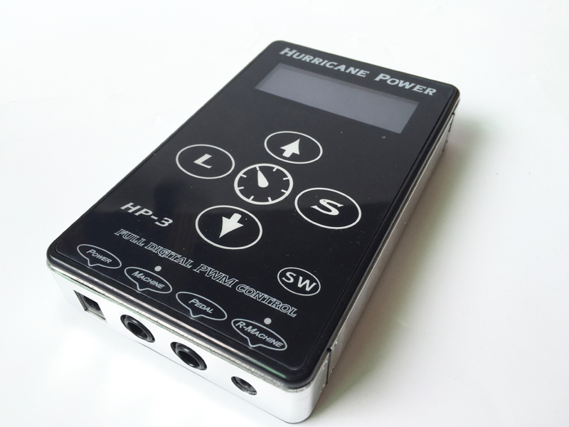 Hot sale hurricane HP-3 tattoo power supply simple versions touch panel