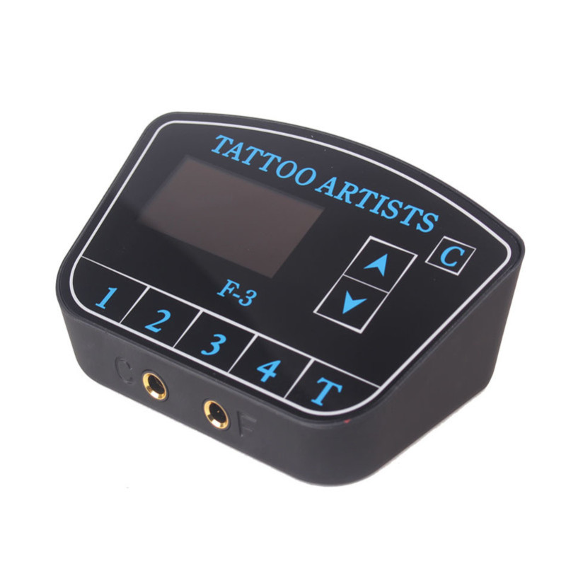 Permanent Makeup Tattoo Supply  Digital LCD Display Dual Machines Tattoo Power Supply